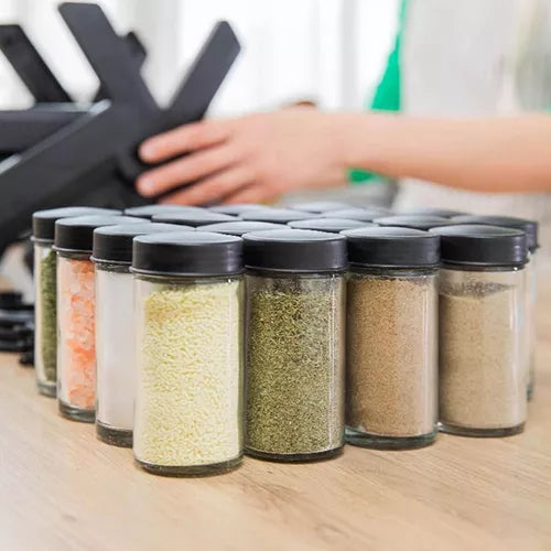 🧂 Organizador de Condimentos Carrusel Giratorio – 18 Puestos