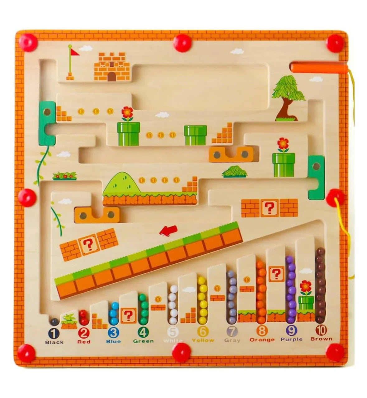 🧩 Laberinto de Entrenamiento Mental – Juguete Educativo Infantil