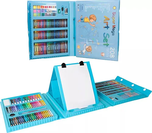 🎨 Set de Arte Infantil 208 Piezas – Creatividad sin Límites