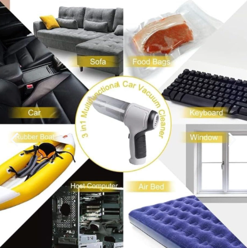 🏠Aspiradora Portátil de Mano con 7 Accesorios